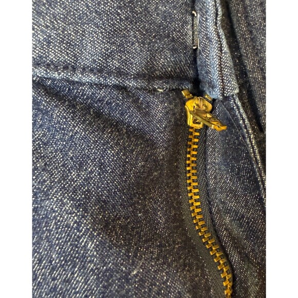 Old Navy Women's 8 Vintage Y2K Wide-Leg Metallic Denim Trousers - Picture 13 of 13